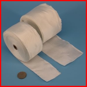 Woven fiberglass tape for apparatus manufacturing